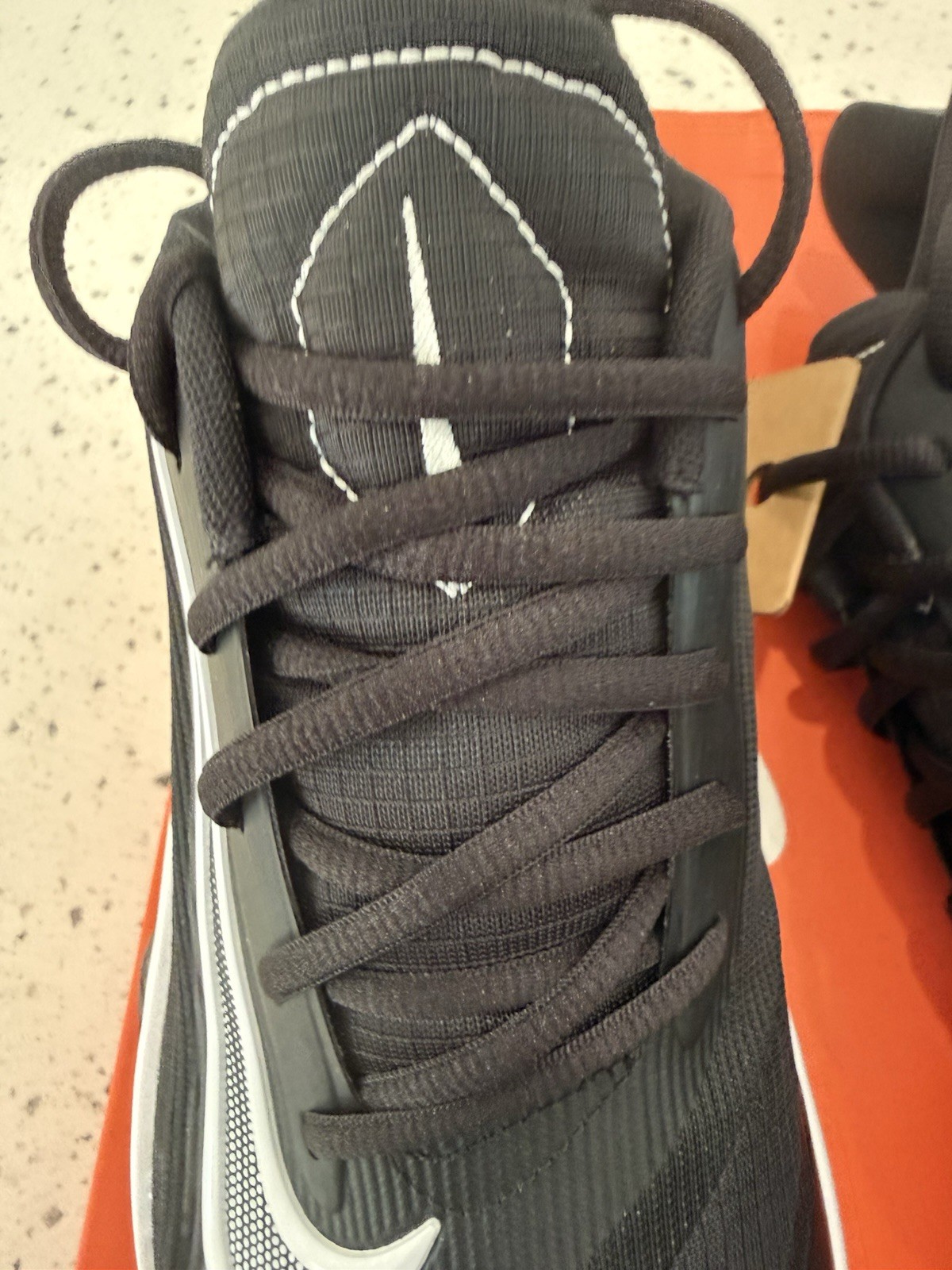 NEW MENS NIKE SZ 9.5 SHOES BLACK PRECISION thumbnail 4