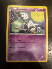 Meloetta BW68 Black & White Regular on eBay