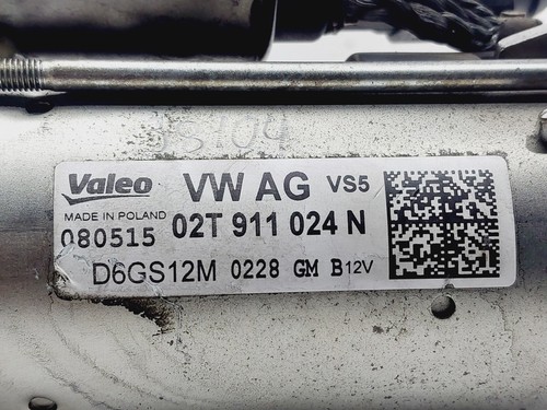 02T911024N halter anlasser für SEAT IBIZA BERLINA (6J5) 9266038