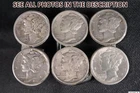 NobleSpirit Interesting 6x Mercury Silver Dime Belt Buckle