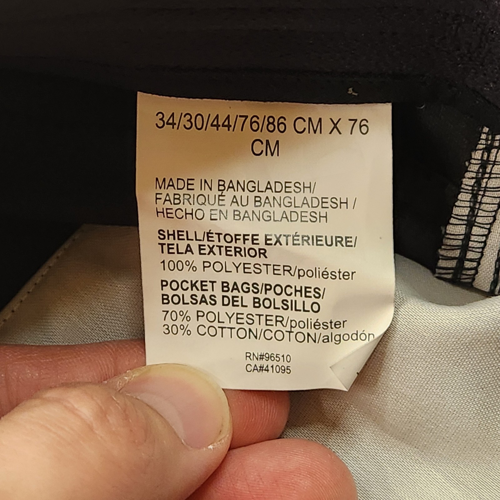 NWT Under Armour Storm Cargo Pants Men's 34x30 Black Loose Water Repellent thumbnail 8