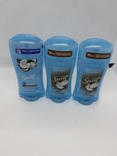 Secret 3 New Fresh Clear Gel Antiperspirant Deodorant 2.6 oz Coconut Scent