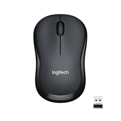 Logitech 910-004878 788675 M220 Silent Mouse Wireless Black/Grey ~E~