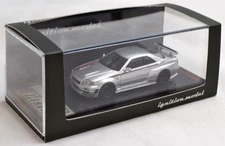 Ignition Model Silver Nissan Nismo R34 GT-R Z-tune 1:64 Diecast Car IG3840