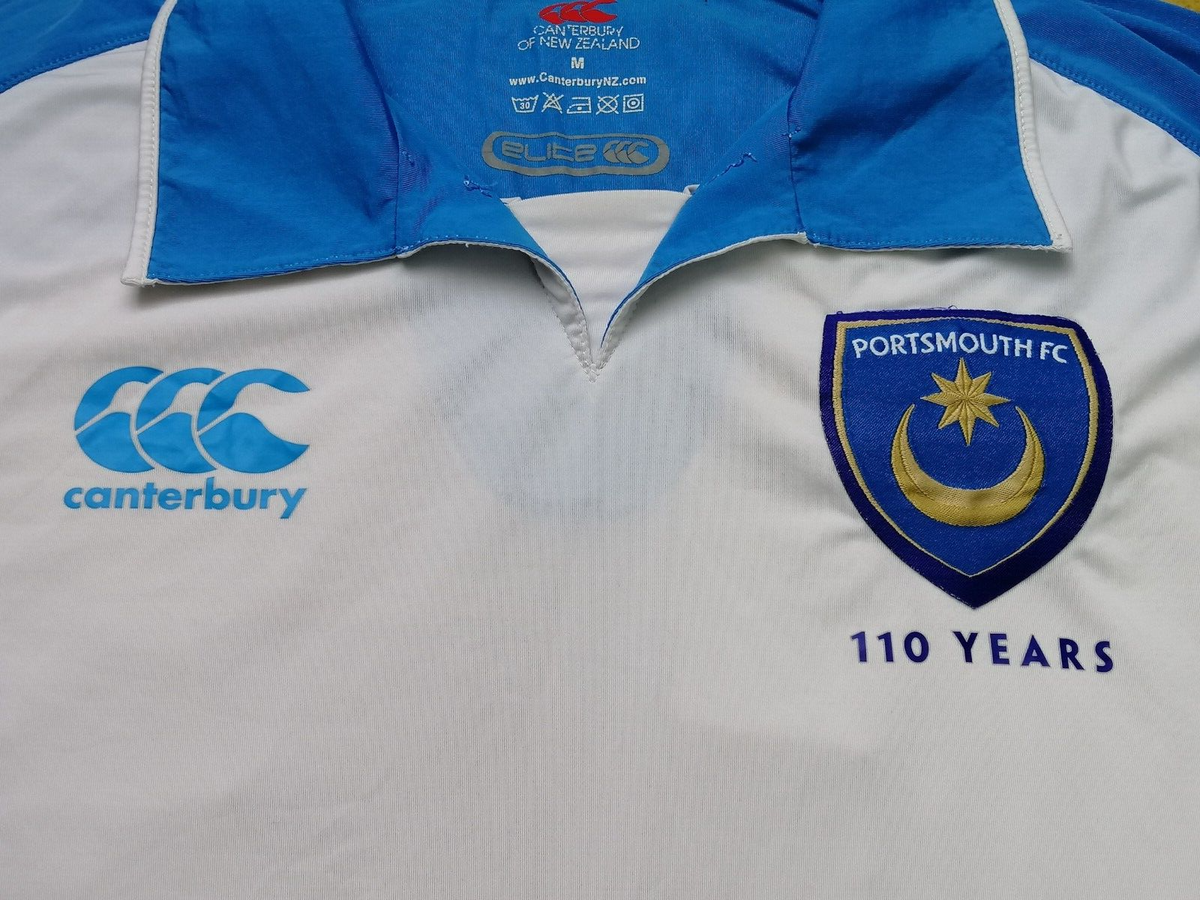 Portsmouth 2008 - 2009 110 years away football shirt jersey 17