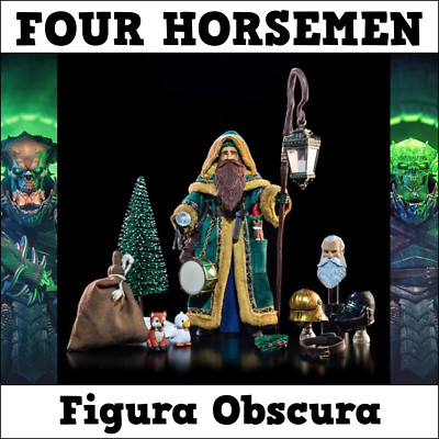 FOUR HORSEMEN Figure Obscura Series Father Christmas Green Dresses  IN STOCK 