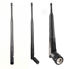WIFI WLAN Antenna 2.4 GHz right angle RP SMA plug connector high gain bluetooth