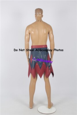 Kingdom Hearts Vanitas Cosplay Costume Only Skirt acgcosplay Faux Leather made