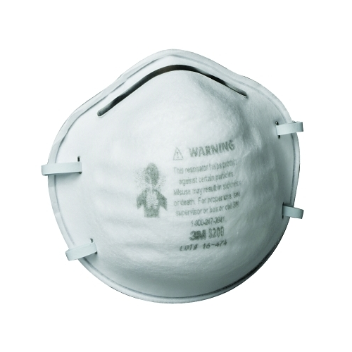 3M N95 Particulate Respirator, Half Facepiece, Two Fixed Straps - Picture 1 of 1