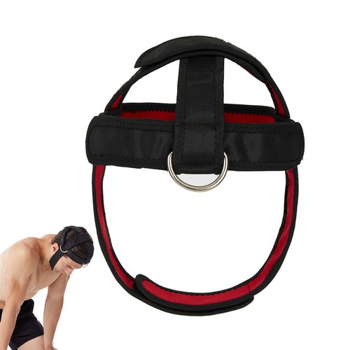 Weight Lifting Head Neck Harness Gym Workout Exercise Training Straps Adjustable