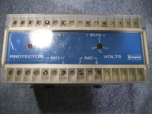 Pre-Owned Crompton Instruments Electromagnetic Relay 256-PLDU-PQBX-C6 250 Series - 第 1/5 張圖片