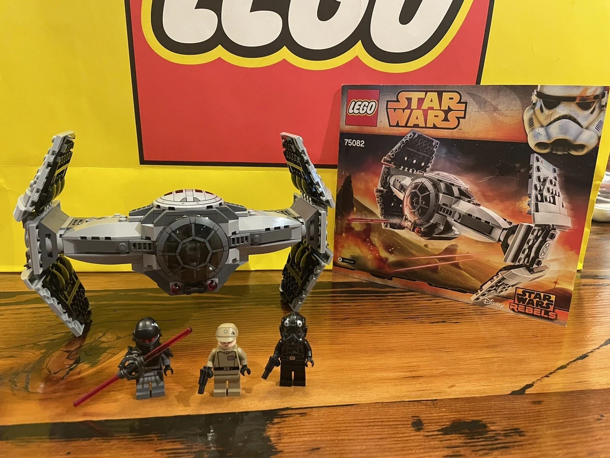 LEGO Star Wars 75082 TIE Advanced Prototype 100 COMPLETE w