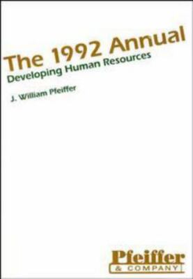 The Annual, 1992 (Pfeiffer Annual) by