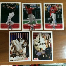 UD Twizzler Challenge Cards plus Score '92 Ty Cobb/Lou Gehrig & Hologram Cards