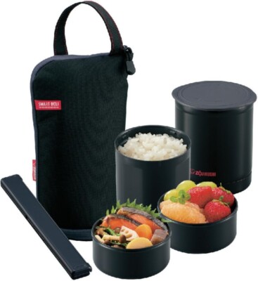 ZOJIRUSHI SZ-JB02-BA Stainless steel food jar heat insulation lunch box set  Australia
