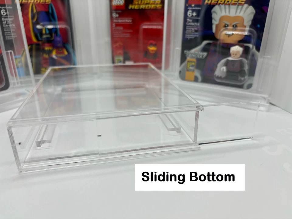 Acrylic Display Case for LEGO SDCC San Diego Comic Con Clamshell Minifig (qty 1) - Image 2 of 4
