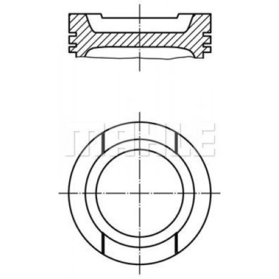 Réparation Piston 06b103383h Reparatursatz Kolben NÜRAL 87-148300-00 06B103383H 804.870 BFS BGU BSE 5 W-30 C3