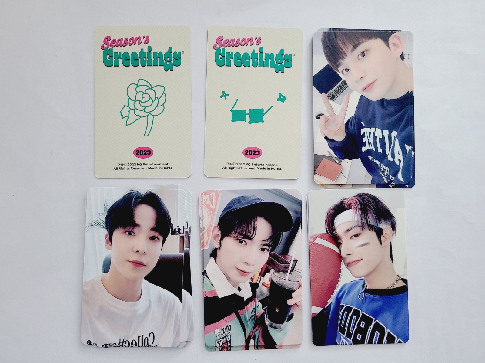 Ateez Photocard 2023 Season's Greetings Official Seonghwa Mingi