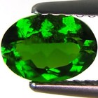 0.84 Ct Rare Natural Chrome Diopside Gemstone Green Color Oval Cut — photo 3