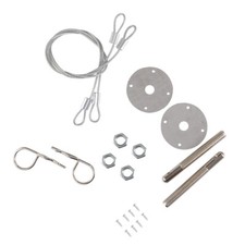Universal Stainless Steel Hood Pins Bonnet Lock Pin Kit Us Ship Seller