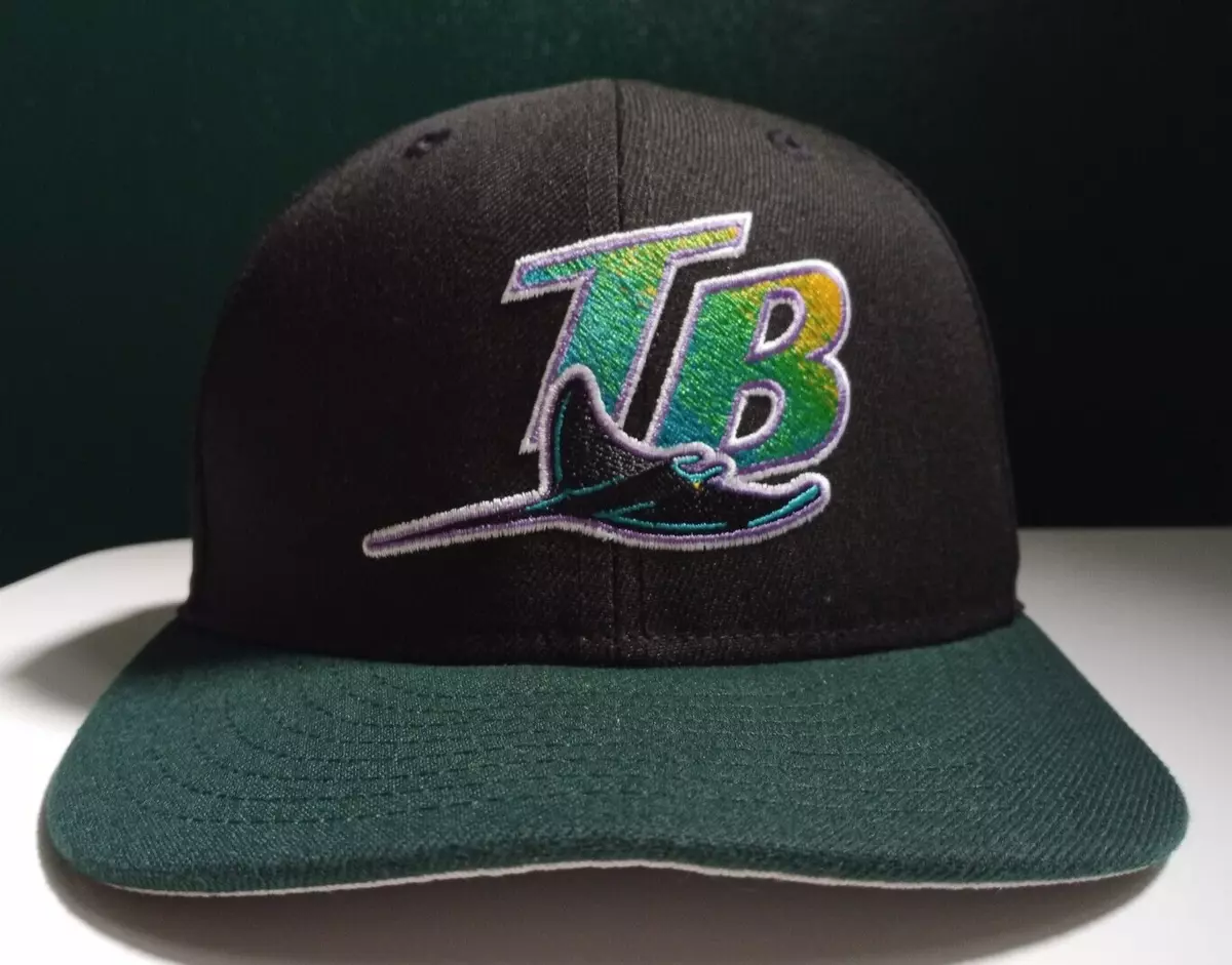 Tampa Bay Devil Rays Cooperstown Fitted Cap Hat 7 1/4 New Era 59FIFTY 5950  TB