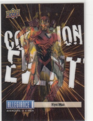 2023 UD Marvel Allegiance Collision Event Lenticular IRON MAN/CYCLOPS #CE17