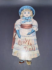 Vintage Only A Doll Paper Book by MERRIMACK PUBLISHING CO.