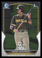2023 Bowman #BCP-114 Daniel Montesino San Diego Padres Chrome Prospects