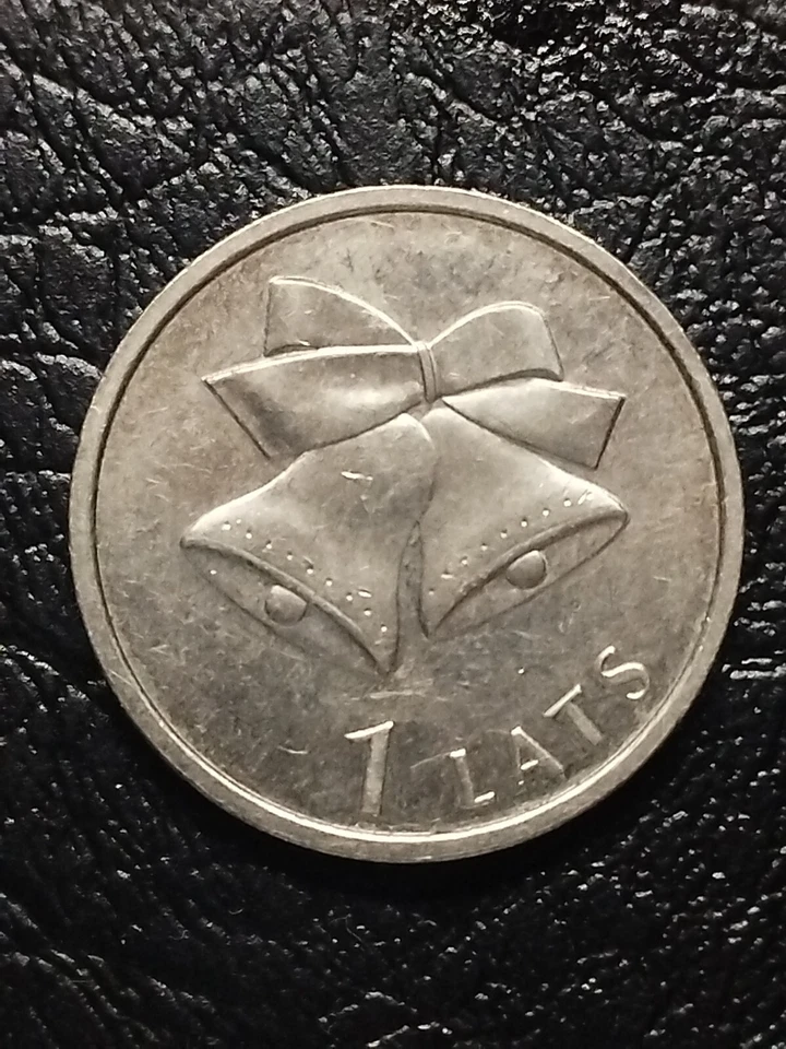 Latvia 1 Lats Christmas Bells 2012 Copper-Nickel Coin M - Image 4 of 4