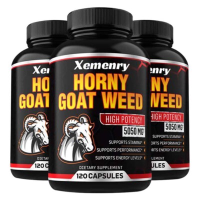 Horny Goat Weed   Testosteron-Booster, Energie Und Ausdauer, Muskelgesundheit