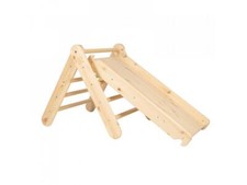 MeowBaby Holzrutsche Kletterleiter 2in1 Combo...