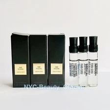 3 x Giorgio Armani Prive The Yulong Eau De Toilette Sample 2ml/.06oz