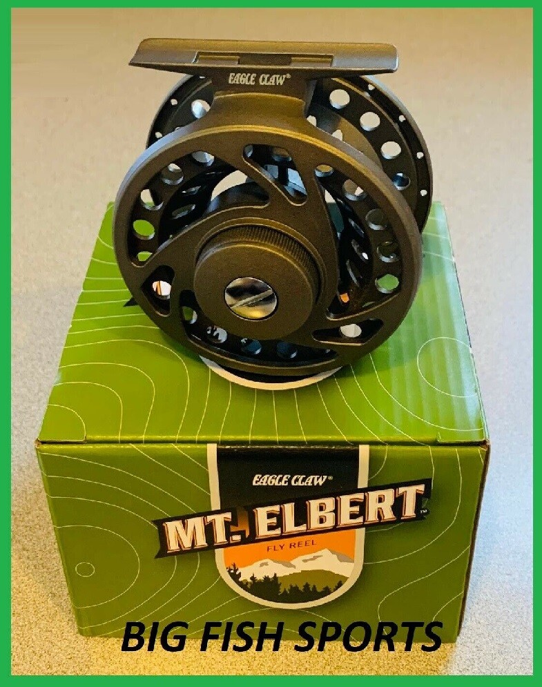 EAGLE CLAW MT. ELBERT FLY REEL 3-4 WEIGHT #MTEF34  * FREE USA SHIPPING! NEW*