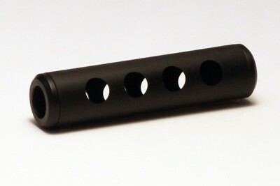 LongShot  Short Vented Cover for Chiappa Little Badger - Black Anodized 