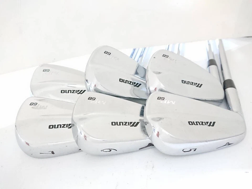 Left Handed Mizuno MP-68 Golf Clubs Irons Lefty LH Iron S200 - Flex 5-9 Pw 6pcs - Image 2 of 4