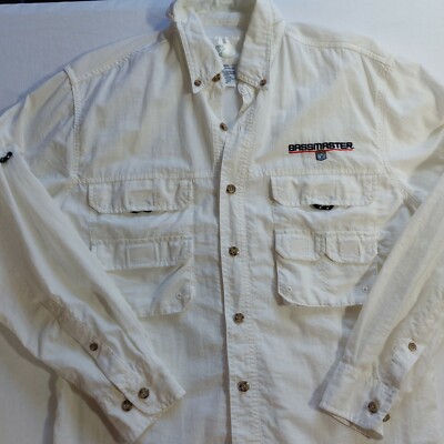 Chemise De Pêche Bass Pro Shops - Bleu - Taille S - Manches Courtes