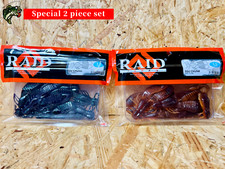 Raid Japan  [Special 2 piece set] Egu Chunk 3.5inch (6pcs) bass fishing lures