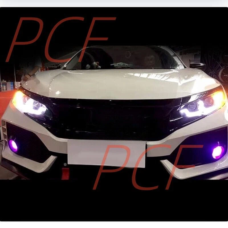 Conjunto de faros delanteros LED HID DRL de 10ª generación para Honda Civic 2016-2021 Foto 4 de 4