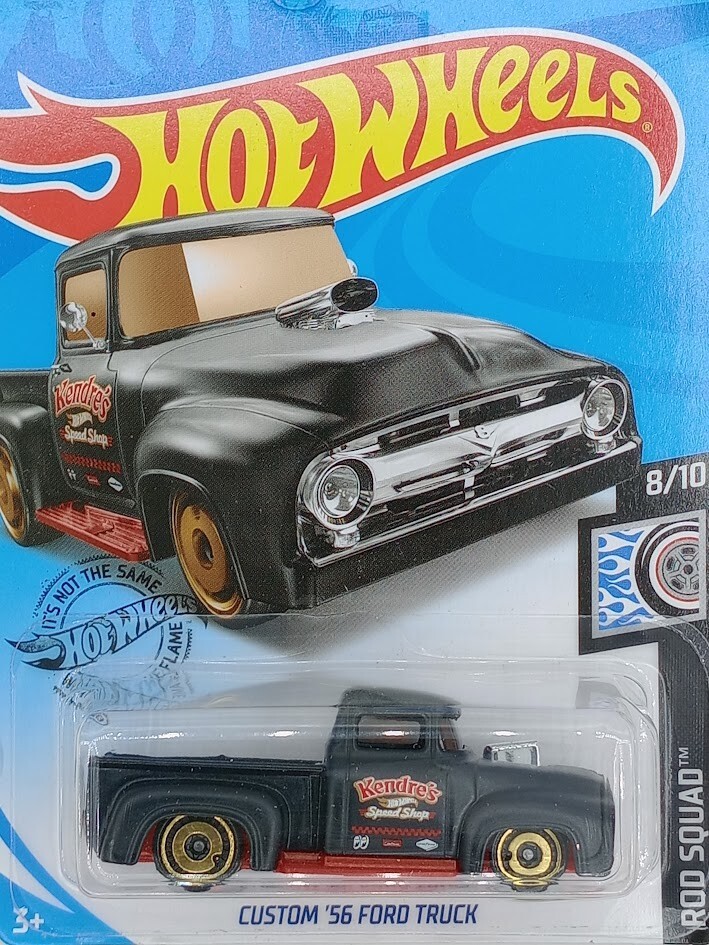 1956 Custom Ford Truck 1/64 Scale Model From Rod Squad by Hot Wheels