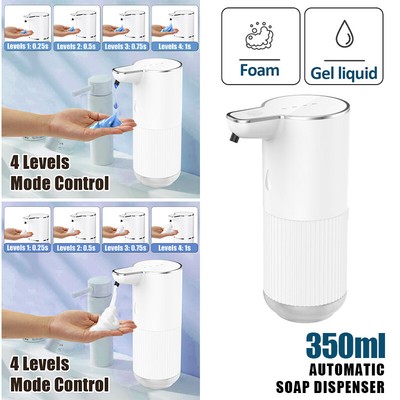 300ml Touchless Automatic Soap Dispenser Type C Rechargeable Kitchen Bathroom
