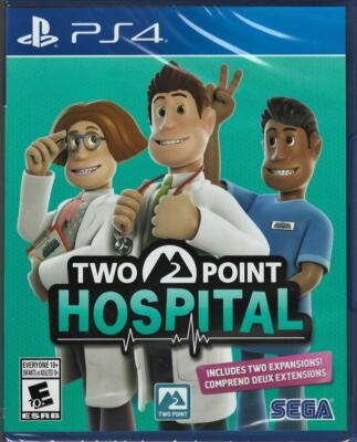 Two Point Hospital PS4 (Brand New Factory Sealed US Version) PlayStation 4,PlayS
