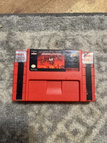 Maximum Carnage (Super Nintendo Entertainment System, 1994)Untested