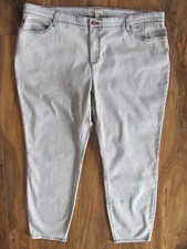 Eileen Fisher Woman Skinny Jeans-Stretch-Organic-Mineral Gray-Size 24W-NWT 248