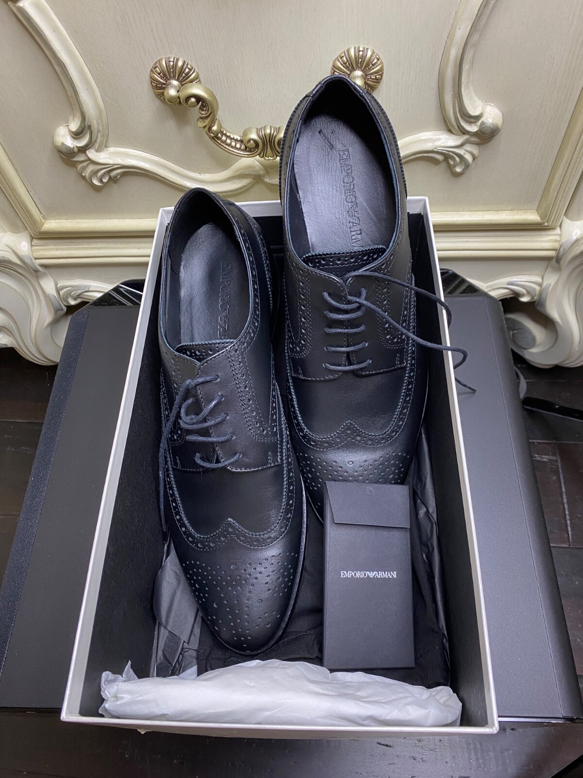 NEW  Giorgio Armani Dress Shoes Size 9 image 4