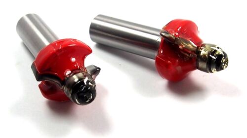 Brocas de enrutador de cuentas 1" x 1/4" x 1/2" 11345465994 SP207 (2 piezas)