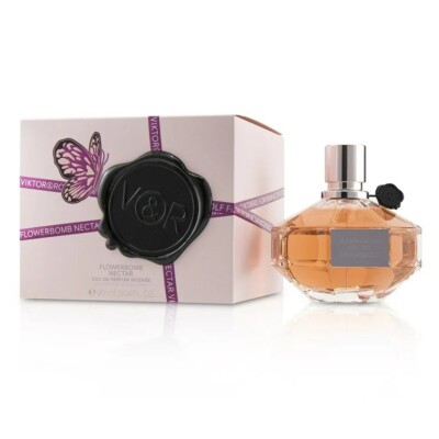 Flowerbomb Nectar by Viktor & Rolf 3.04oz Intense EDP Perfume Brand NEW IN BOX
