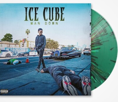 Ice Cube Man Down  Limited Deluxe Green / Black Splatter Vinyl  pre order