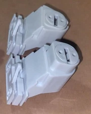 ETLIN-DANIELS 2PC MALE &  FEMALE 120W 600V FLUORESCENT LAMP HOLDER SOCKET