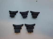 5 x schwarze Takelagehalter Halter f&uuml;r die Reling Piratenschiff 3550,3750