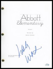 Lisa Ann Walter "Abbott Elementary" AUTOGRAPH Signed Pilot Episode Script ACOA